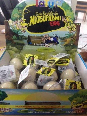 Tatu Marsupilami Egg Kutusuz