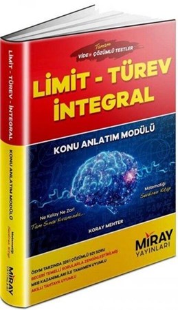 Limit Türev İntegral Konu Anlatım Modülü