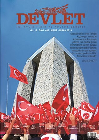 Devlet Fikir Ve Kültür Dergisi Sayı 458