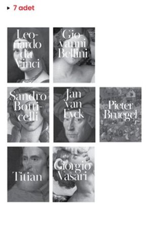 İkonik Tablolar Kartpostal Seti (7'li)