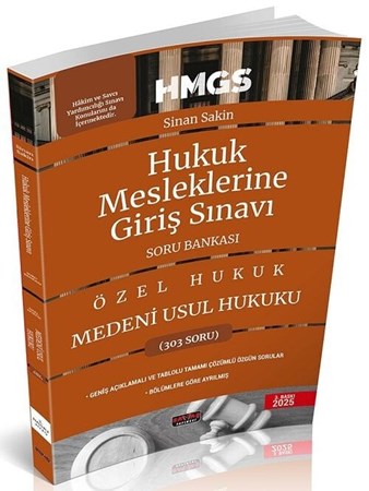 2025 HMGS Medeni Usul Hukuk Soru Bankası