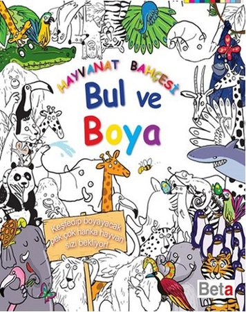 Hayvanat Bahçesi - Bul ve Boya