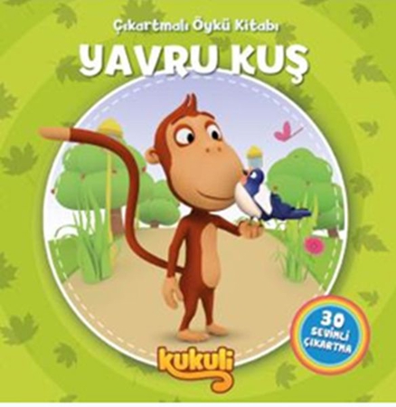 Kukuli Yavru Kuş - Çıkartmalı Öykü Kitabı