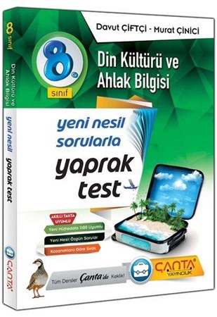 8. Sınıf Din Kültürü ve Ahlak Bilgisi Yaprak Test
