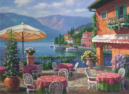 Lago Cafe (Puzzle 1000) 1005