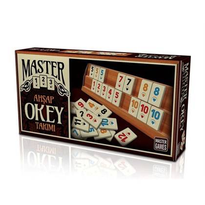 Kulüp Okey Ahşap Okey Takımı