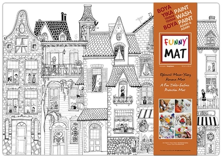 Funny Mat - Komşular (Büyük Boy) - 68x48cm