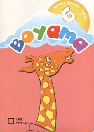 Renkli Örnekli Eğitici Boyama 6