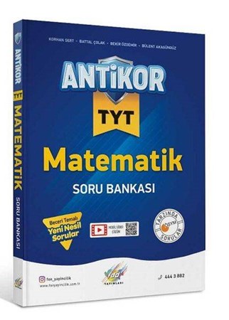 Fdd Tyt Antikor Matematik Soru Bankası Yeni