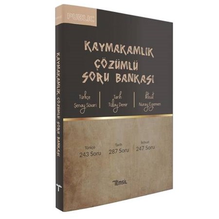 2022 Kaymakamlık Çözümlü Soru Bankası