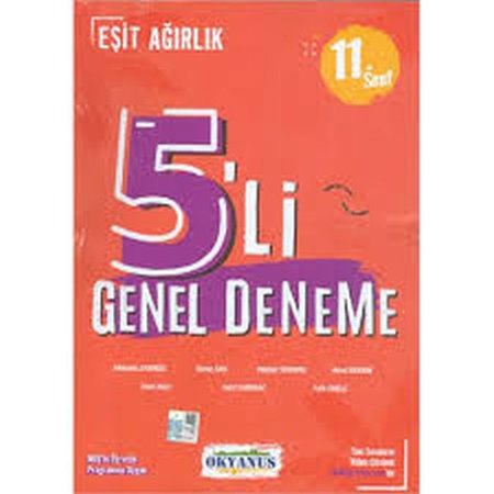 Okyanus 11. Sınıf 5'li Genel Deneme Eşit Ağırlık