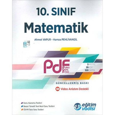 10. Sınıf Matematik Güncel PDF Planlı Ders Föyü