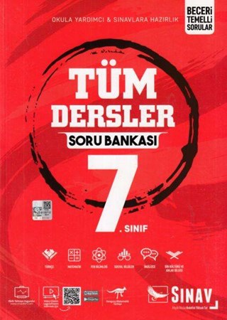 Sınav 7. Sınıf Tüm Dersler Soru Bankası Yeni