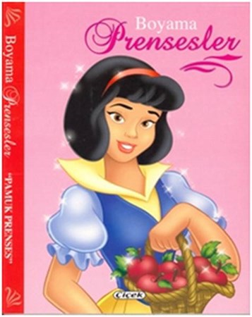 Prensesler Boyama Kitabı Pamuk Prenses