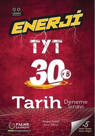 Palme 2021 Enerji Tyt 30X5 Tarih Deneme Sınavı