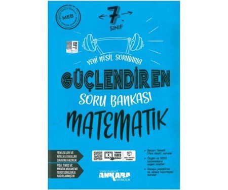 7. Sınıf Güçlendiren Matematik Soru Bankası