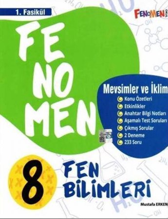 8. Sınıf Fen Bilimleri 1. Fasikül Mevsimler ve İklim