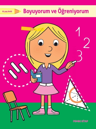 Boyuyorum ve Öğreniyorum - Pembe Kitap +4 Yaş