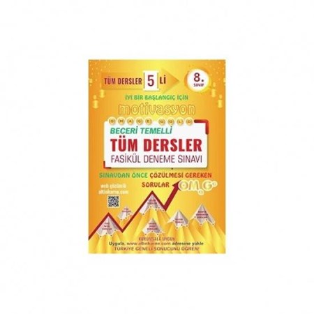 8. SINIF OMAGE MOTİVASYON TÜM DERSLER 5 Lİ FASİKÜL DENEME SINAVI