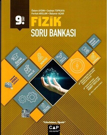 Çap Yayınları 9. Sınıf Fizik Anadolu Soru Bankası
