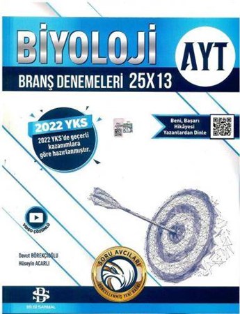 AYT Biyoloji 25 x 13 Denemeleri