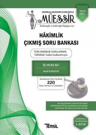 MÜESSİR İş Hukuku Çıkmış Soru Bankası Çözümlü
