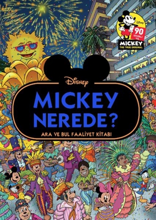 Disney Mickey Nerede? - Ara ve Bul Faaliyet Kitabı