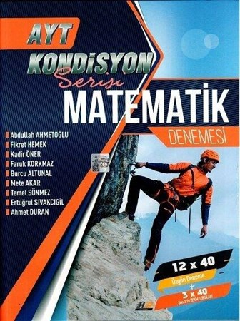 AYT Matematik Kondisyon Serisi 12x40 Deneme