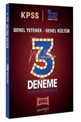 2022 Kpss Genel Yetenek Genel Kültür Tamamı Çözümlü Muhteşem 3 Deneme