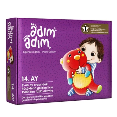 Adım Adım Bebek Eğitim Seti 14. Ay