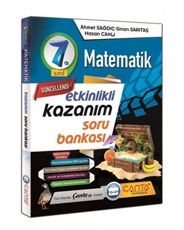 7. Sınıf Matematik Etkinlikli Kazanım Soru Bankası