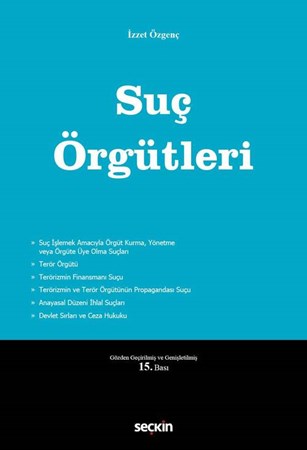 Suç Örgütleri 15. BASKI