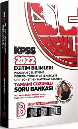 2022 KPSS Eğitim Bilimleri Program Geliştirme ÖYT Sınıf Yön.Tamamı Çöz.Soru Bankası