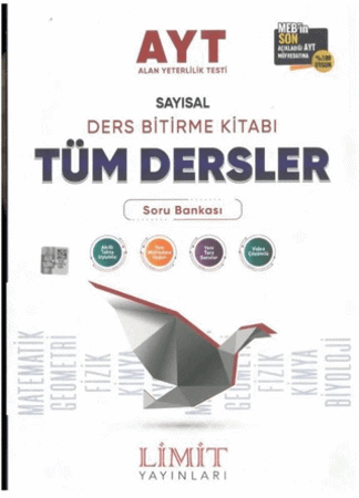 AYT 1. Dönem Sayısal Ders Bitirme Seti Tüm Dersler Soru Bankası