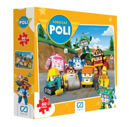 Robocar Puzzle 60