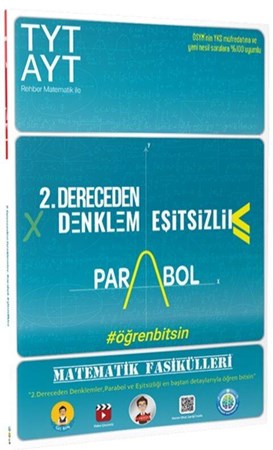 TYT-AYT Matematik Fasikülleri- İkinci Dereceden Denklemler-Parabol-Eşitsizlikler