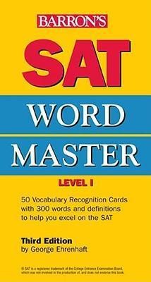 Barron's Sat Wordmaster Lev 1 3Rd