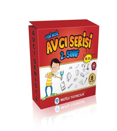Avcı Serisi 2.Sınıf 8  Kitap / Mutlu Yayıncılık
