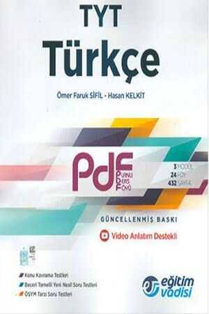 TYT Türkçe Güncel PDF Planlı Ders Föyü