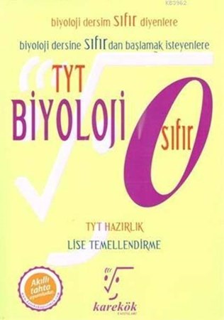 Karekök Tyt Biyoloji Sıfır Yeni
