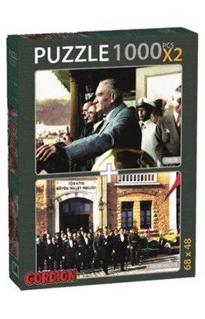 Atatürk Atatürk Mecliste 2X1000 Parça Puzzle 40157