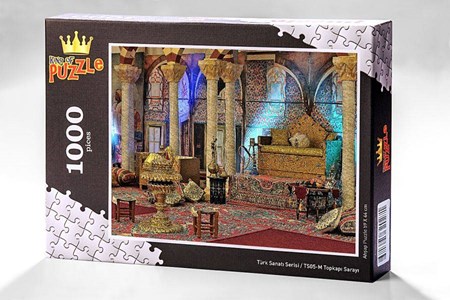 Türk Sanatı Serisi Topkapı Sarayı 1000 Parça Puzzle Ts05 M