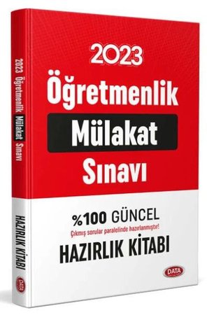 Data 2023 MEB Öğretmenlik Mülakat Soru-Cevap