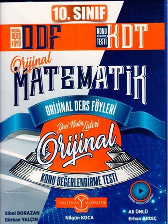 10. Sınıf Matematik ODF KDT Seti