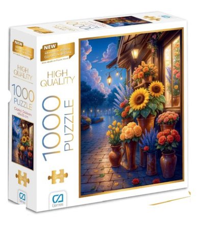 Çiçekçi Dükkanı Puzzle 1000