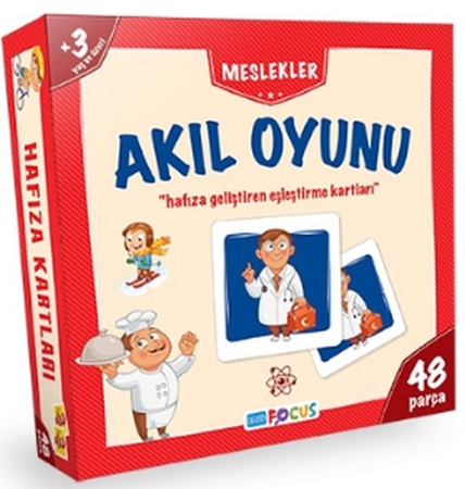 Blue Focus Meslekler - Akıl Oyunu 48 Parça