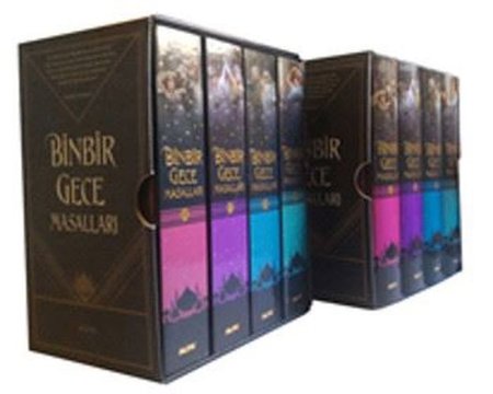 Binbir Gece Masalları (4 Kitap Birarada Kutulu+Ciltli)