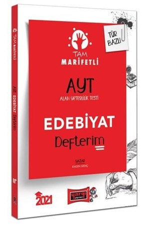 Yargı Yayınları 2021 Ayt Tam Marifetli Edebiyat Defterim