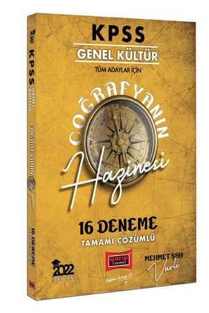 2022 KPSS Genel Kültür Tüm Adaylar İçin Coğrafyanın Hazınesi Tamamı Çözümlü 16 Deneme