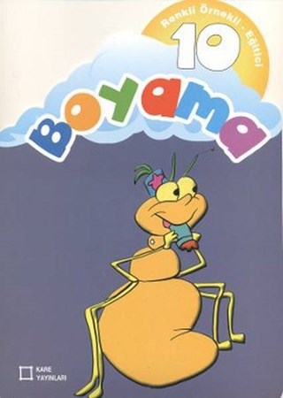 Renkli Örnekli Eğitici Boyama 10